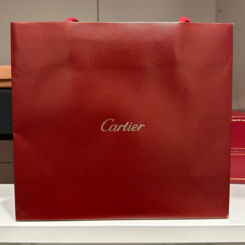Authentic Cartier bag